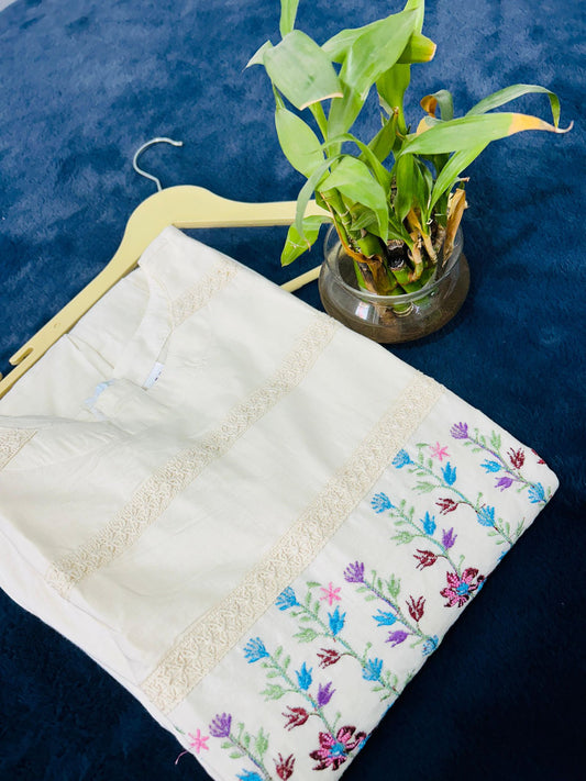 Floral Embroidered Dress